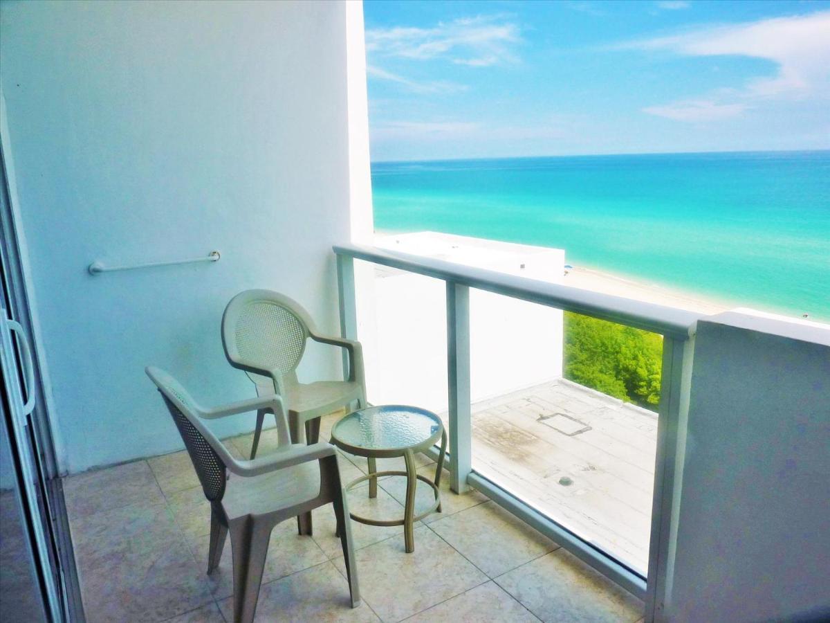 Castle 727 Studio With Balcony And Ocean View, Pool, Tennis, Beach Access, Free Parking Villa Miami Beach Exterior foto