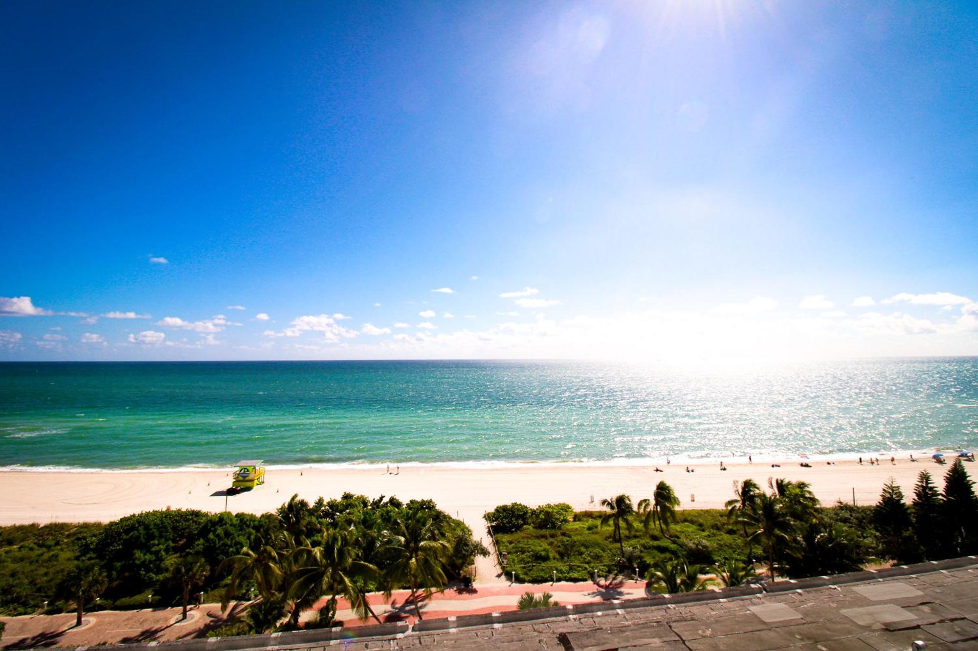 Castle 727 Studio With Balcony And Ocean View, Pool, Tennis, Beach Access, Free Parking Villa Miami Beach Exterior foto